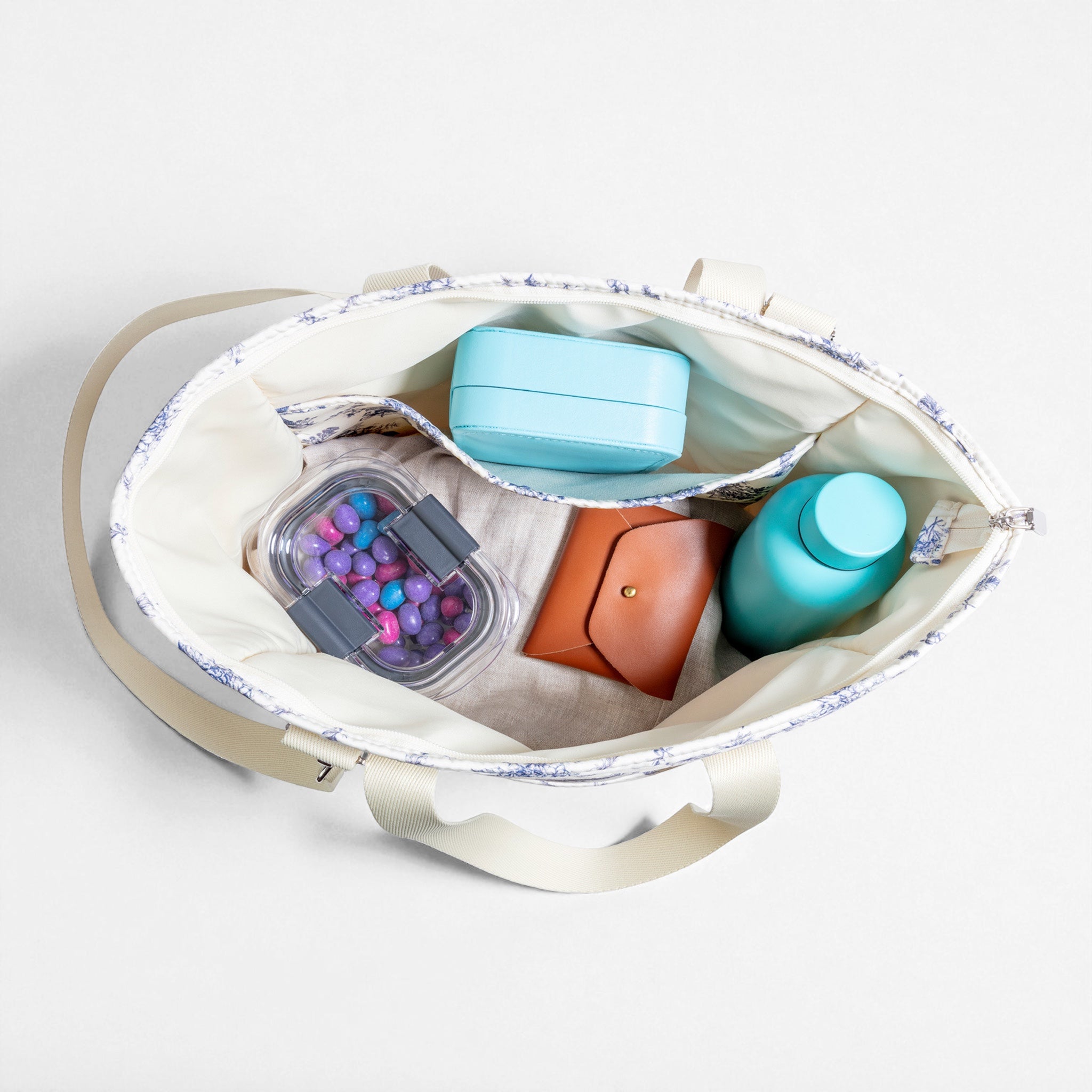 Go - to Tote Bag Toile De Jouy 20L - DACOSTA