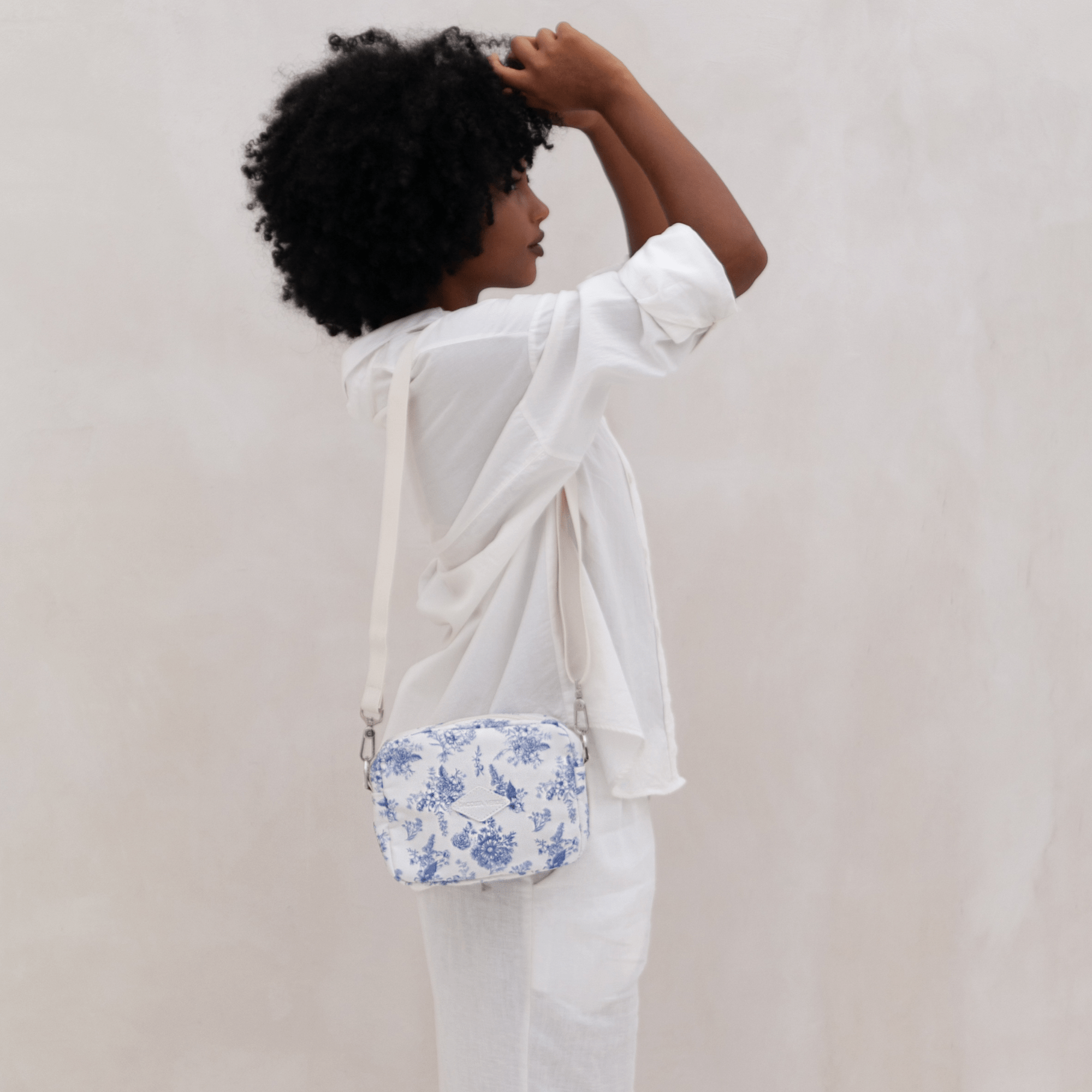 Nomad Crossbody Toile de Jouy 2L - DACOSTA