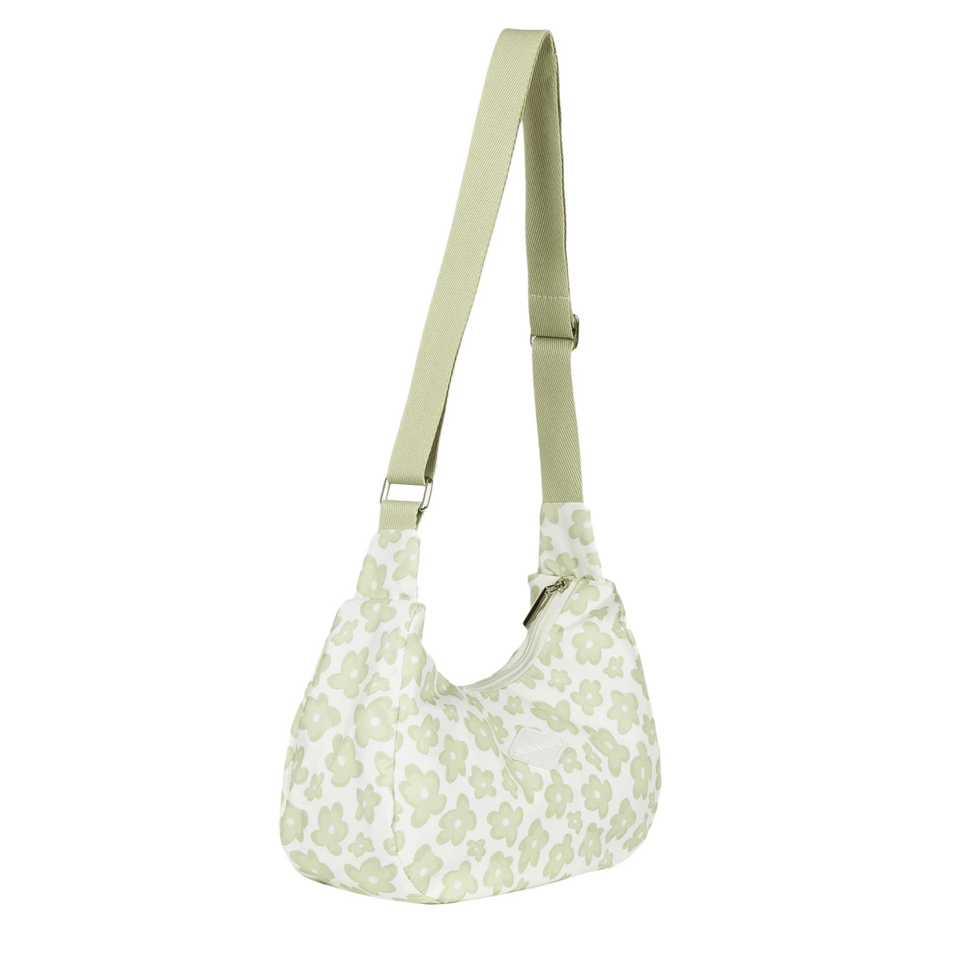 Sunset Sling Bag Sage Retro Floral 3.9L - DACOSTA VERDE