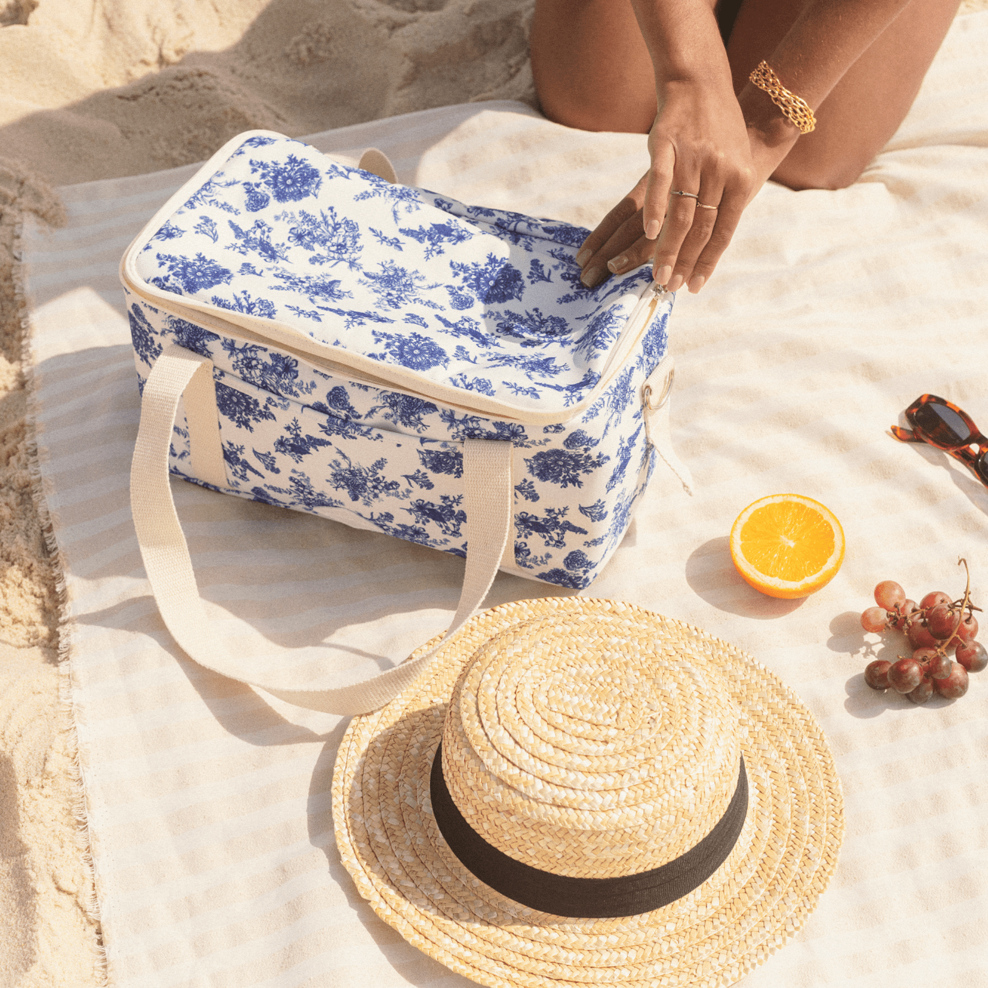 Box Cooler Toile De Jouy - DACOSTA